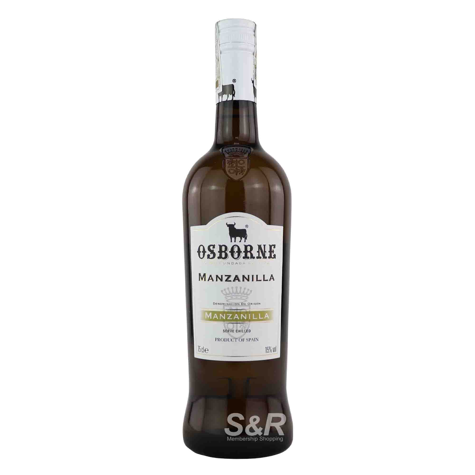 Osborne Manzanilla White Wine 750mL Osborne Manzanilla White Wine 750mL